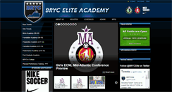 Desktop Screenshot of brycsoccer.com